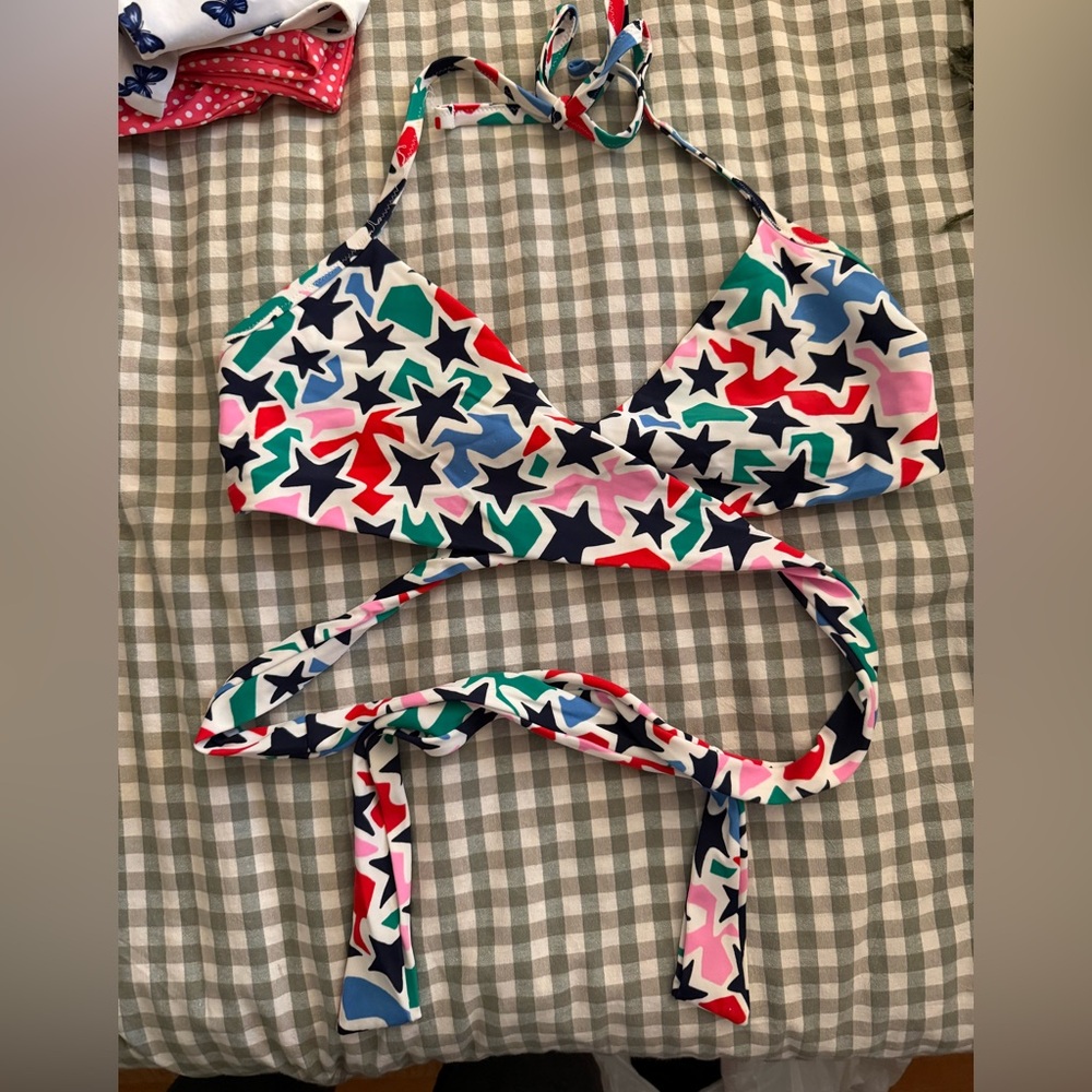 Wrap around bikini top